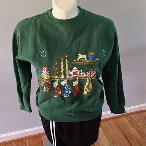 Winter holiday sweatshirt